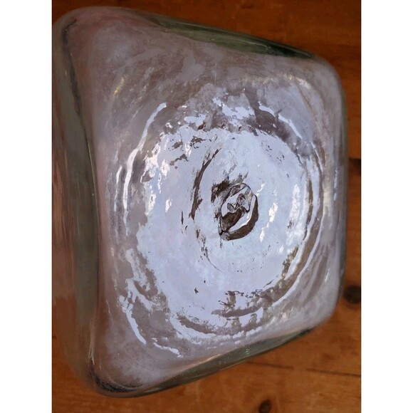 Blenko Williamsburg C6 W Glass Bottle Hand-blown Ship Decanter With Stopper Euc - Picture 11 of 11